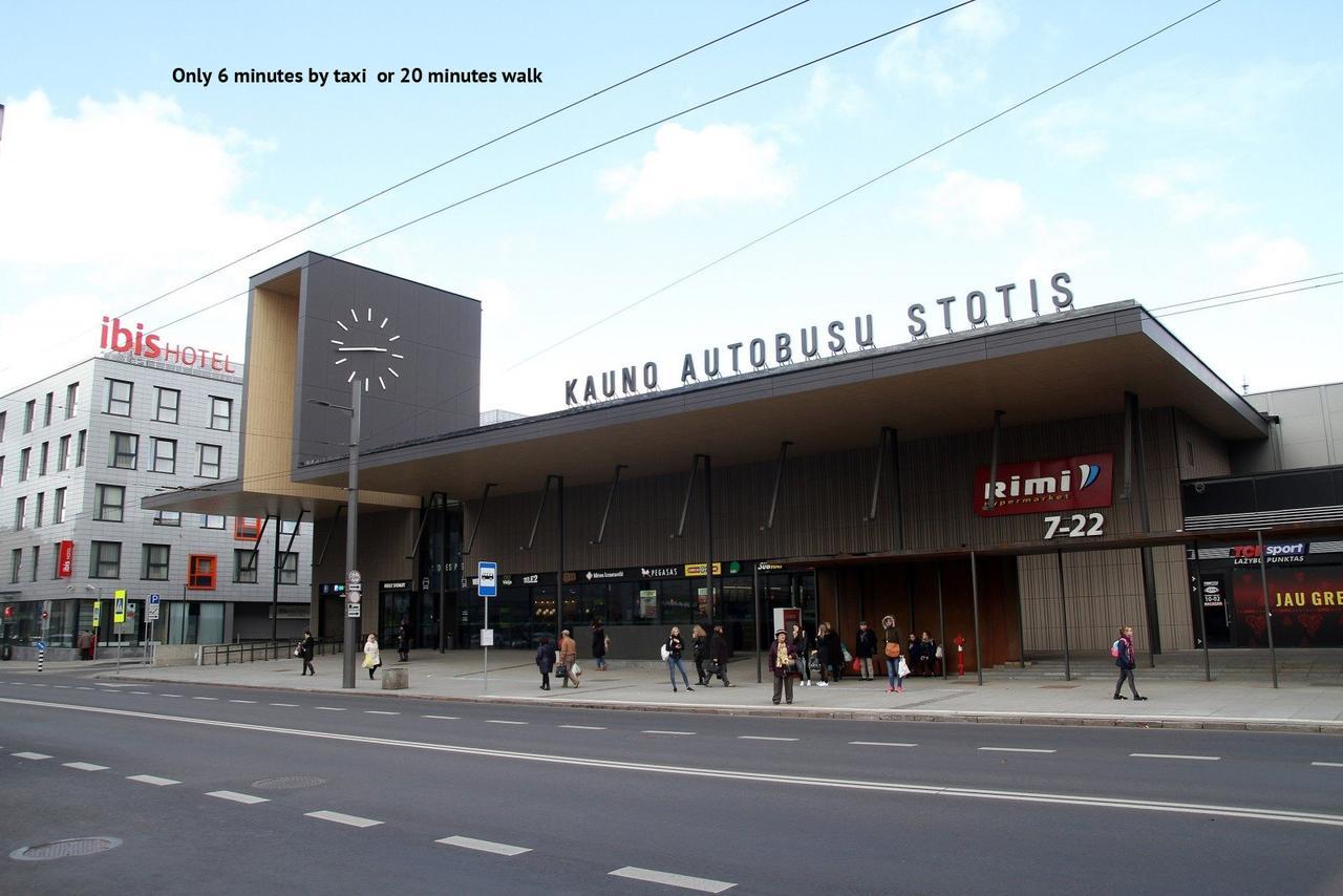 Petro Delux Apartments Kaunas Buitenkant foto